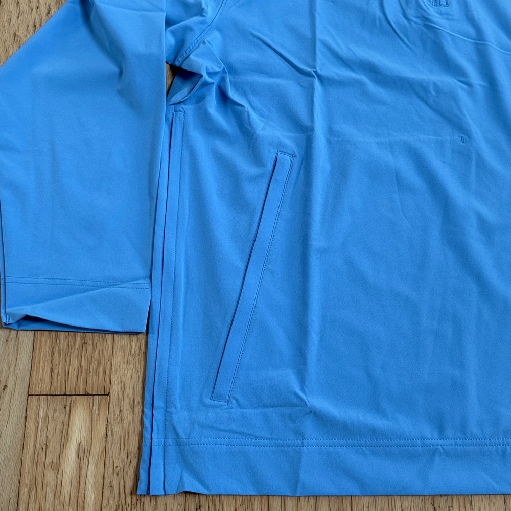 Nike Light Blue Half-Zip Pullover Jacket - image 3
